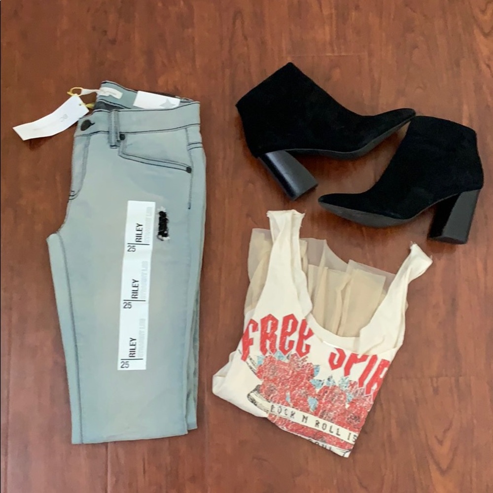 BCBG Straight Leg Jeans